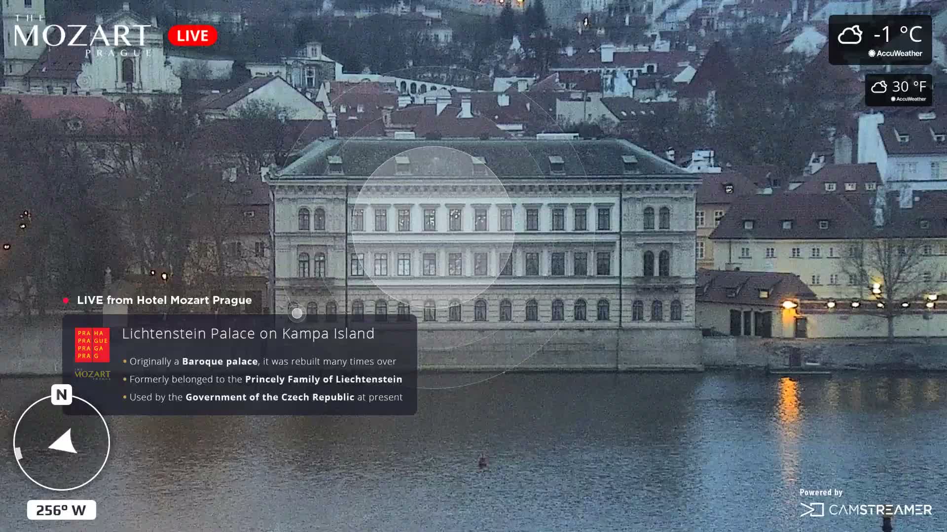 Prague Historical Area Static Live Cam - Praha 1, Praha, Hlavní Město, Czechia