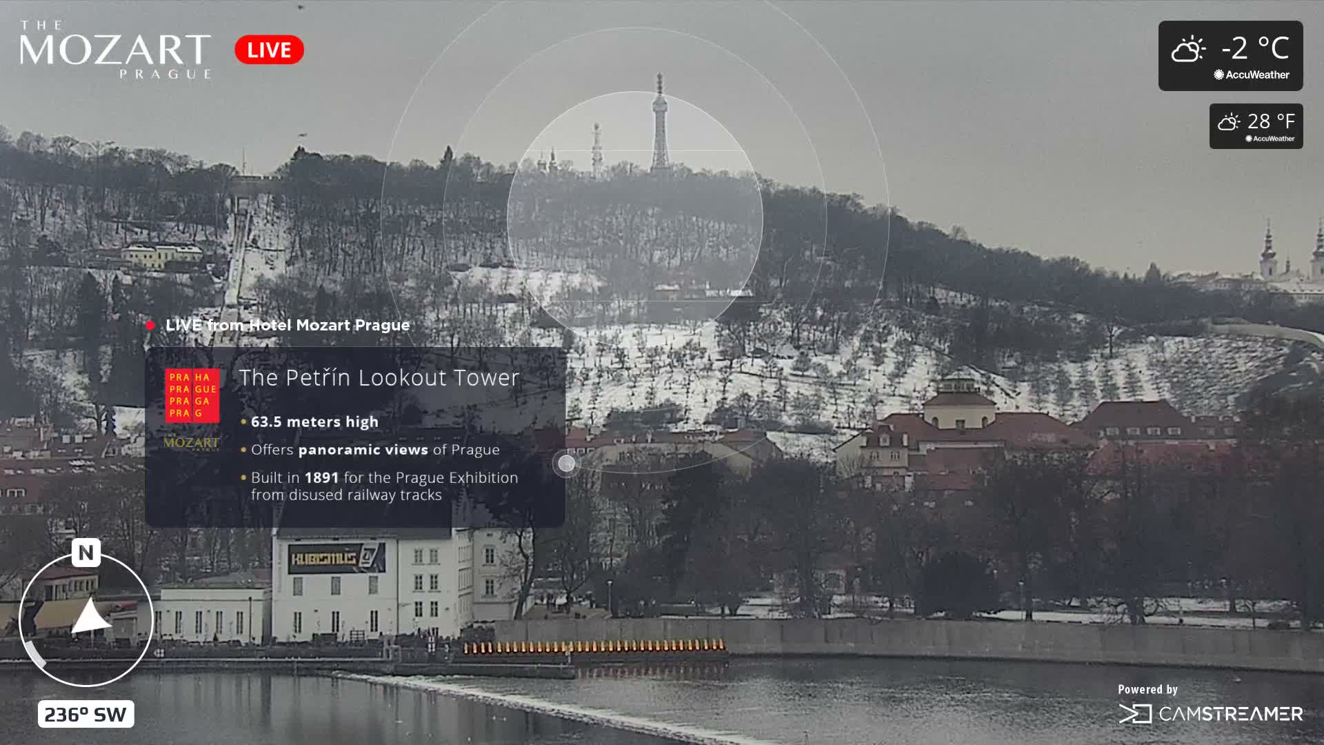 Prague Historical Area Static Live Cam - Praha 1, Praha, Hlavní Město, Czechia