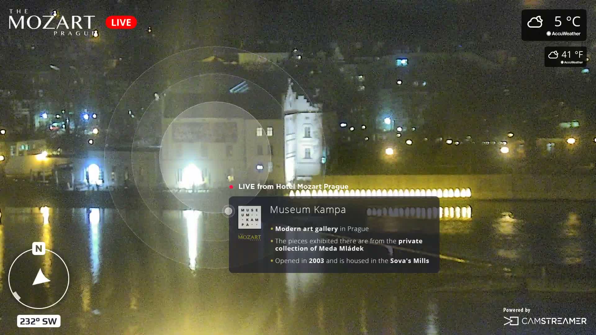 Prague Historical Area Static Live Cam - Praha 1, Praha, Hlavní Město, Czechia
