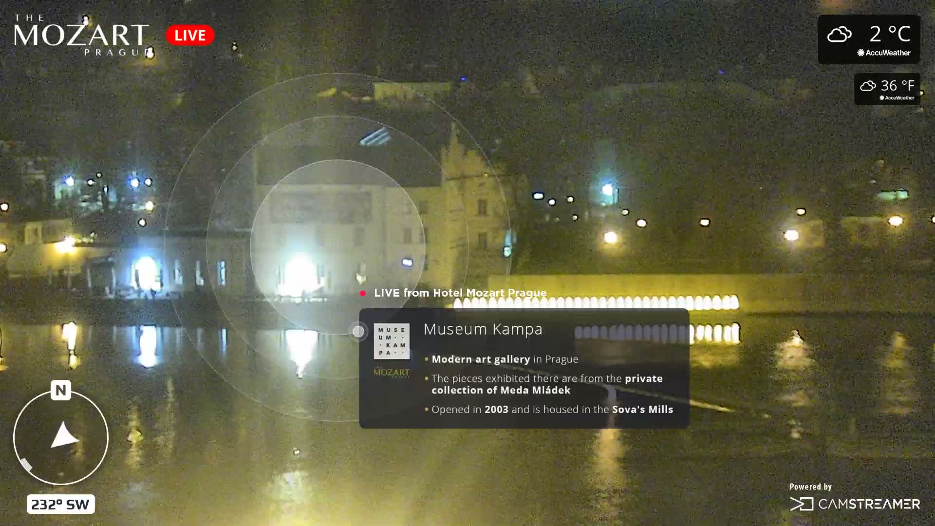 Prague Historical Area Static Live Cam - Praha 1, Praha, Hlavní Město, Czechia