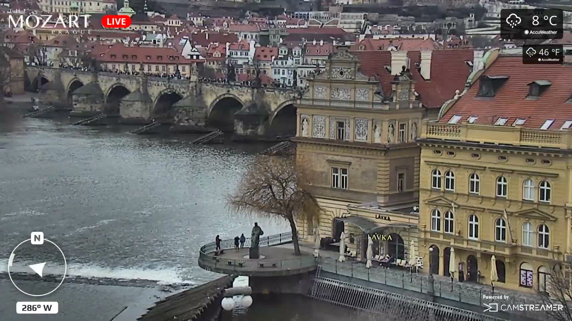 Prague Historical Area Static Live Cam - Praha 1, Praha, Hlavní Město, Czechia