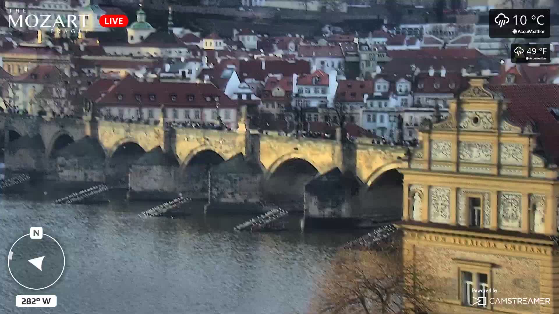 Prague Historical Area Static Live Cam - Praha 1, Praha, Hlavní Město, Czechia