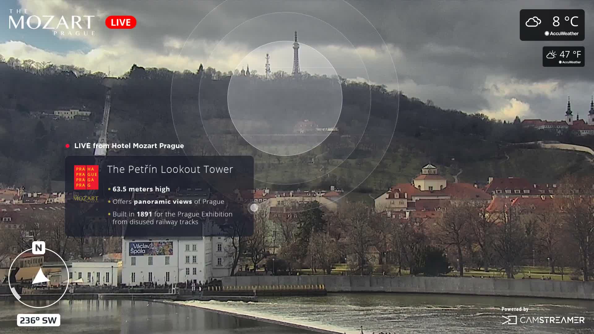 Prague Historical Area Static Live Cam - Praha 1, Praha, Hlavní Město, Czechia