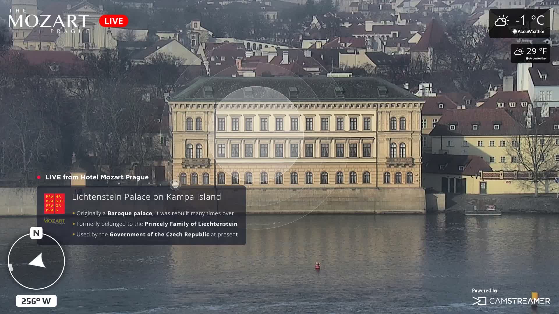 Prague Historical Area Static Live Cam - Praha 1, Praha, Hlavní Město, Czechia