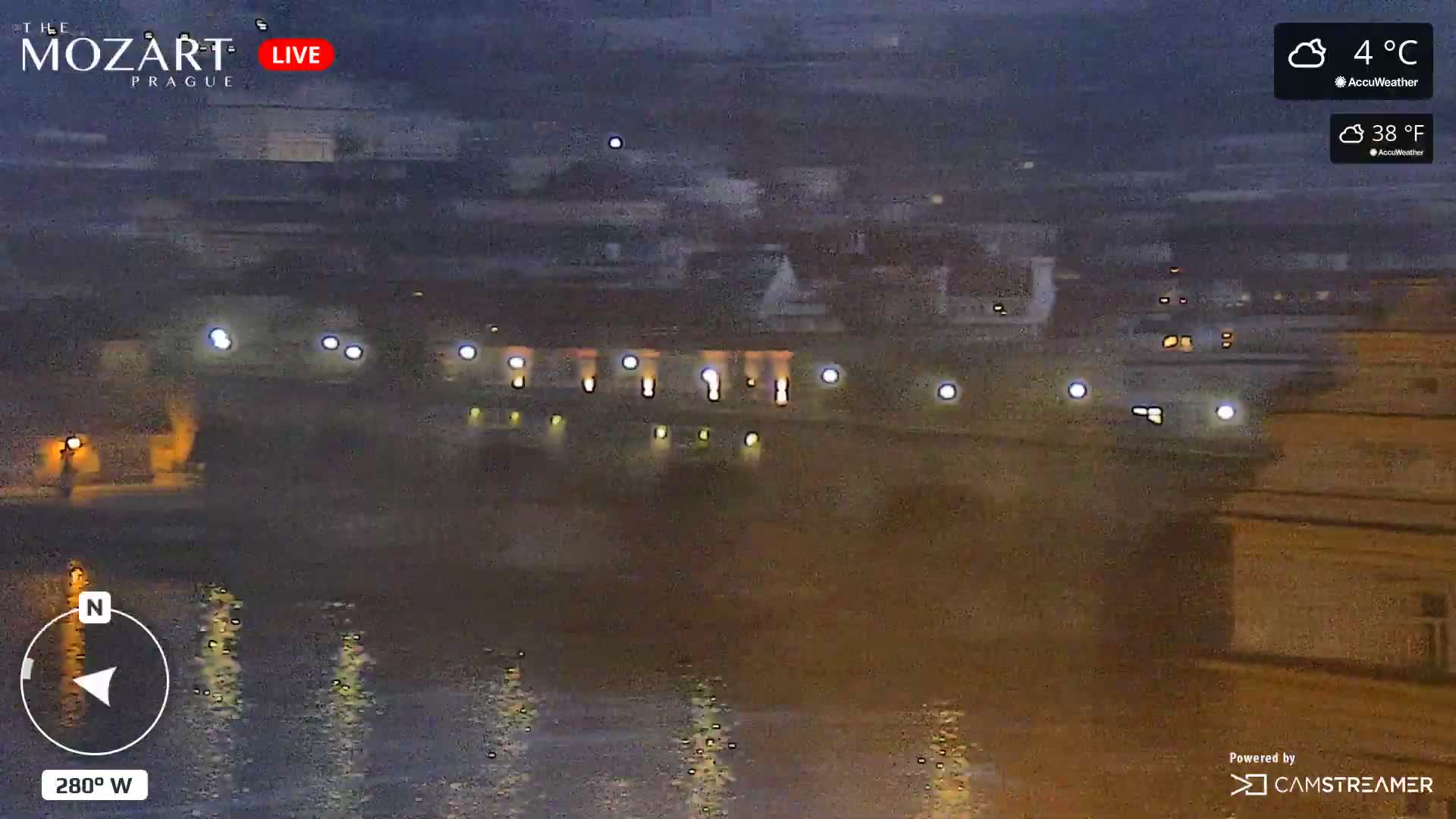 Prague Historical Area Static Live Cam - Praha 1, Praha, Hlavní Město, Czechia