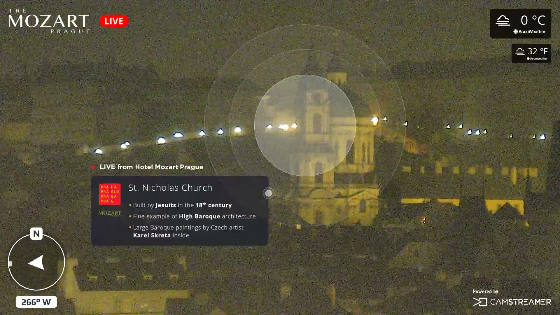 Prague Historical Area Static Live Cam - Praha 1, Praha, Hlavní Město, Czechia