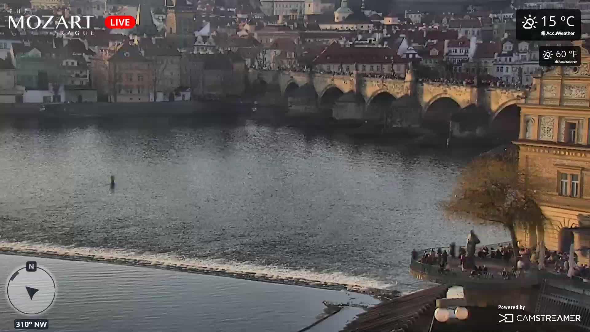 Prague Historical Area Static Live Cam - Praha 1, Praha, Hlavní Město, Czechia