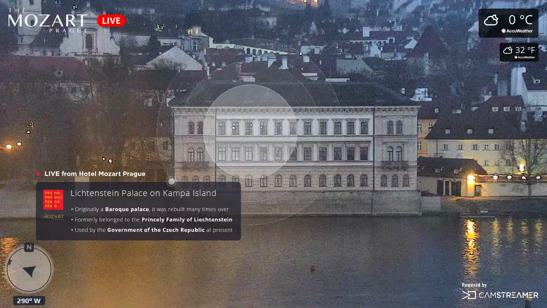 Prague Historical Area Static Live Cam - Praha 1, Praha, Hlavní Město, Czechia