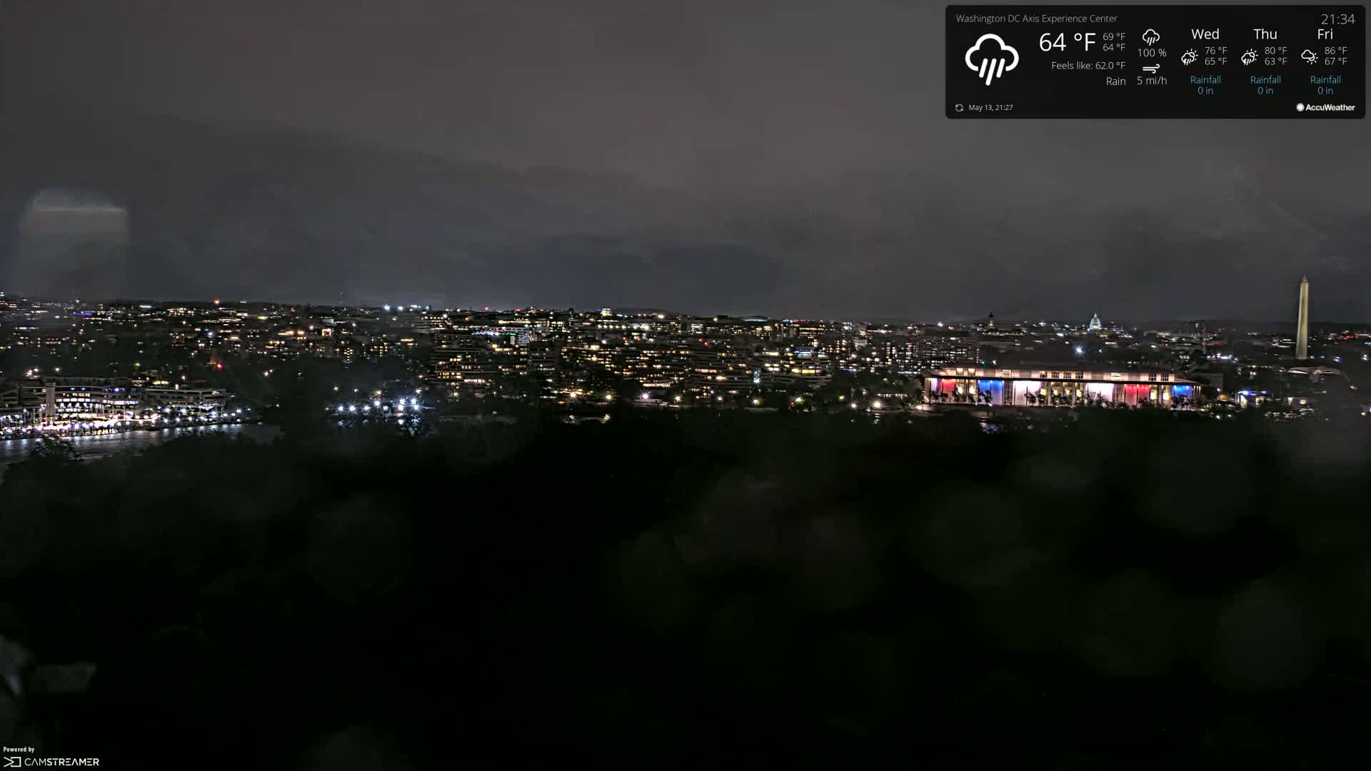 Washington D.C Skyline Live Cam - Washington, Disctrict of Columbia, USA