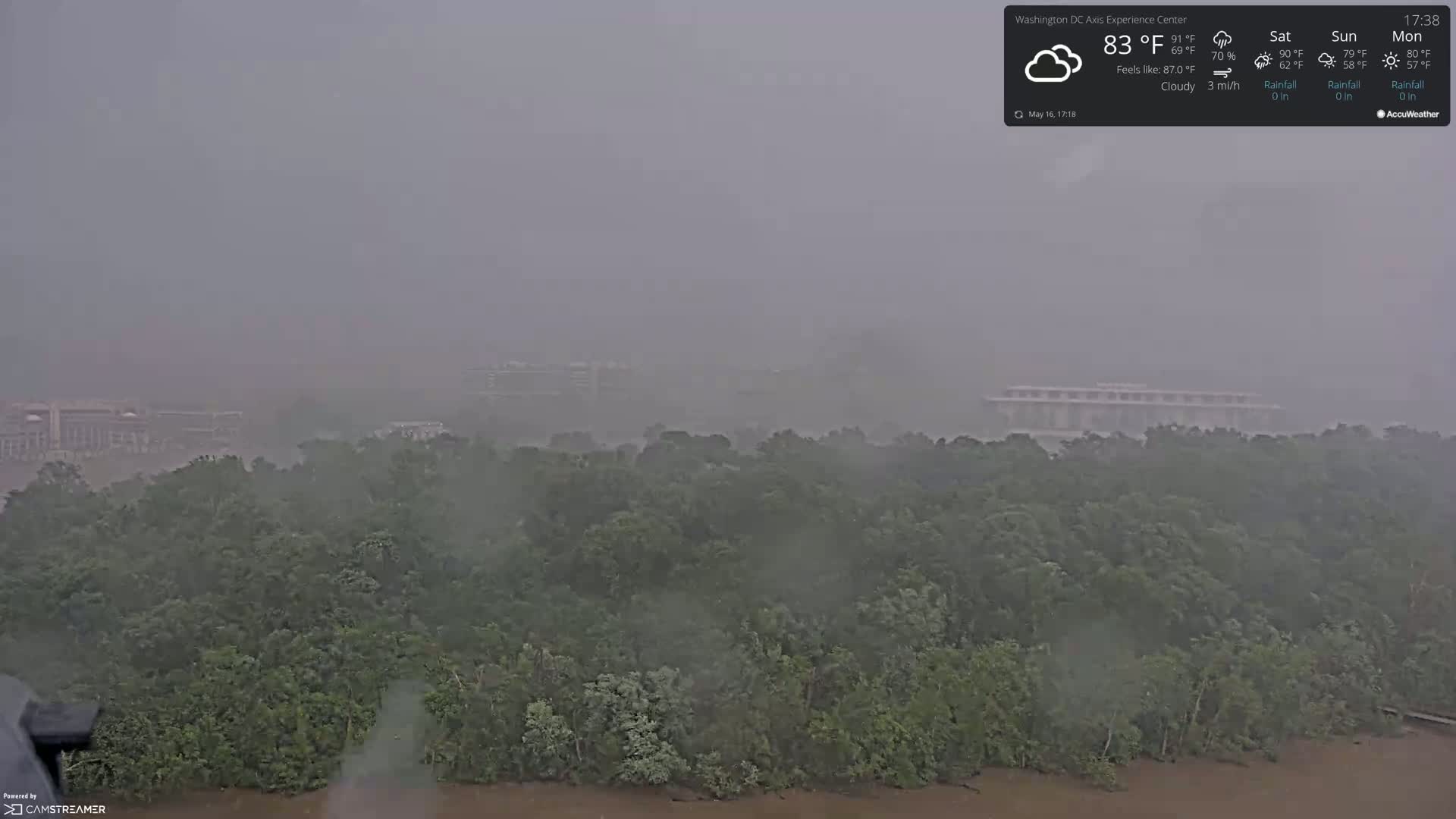 Washington D.C Skyline Live Cam - Washington, Disctrict of Columbia, USA