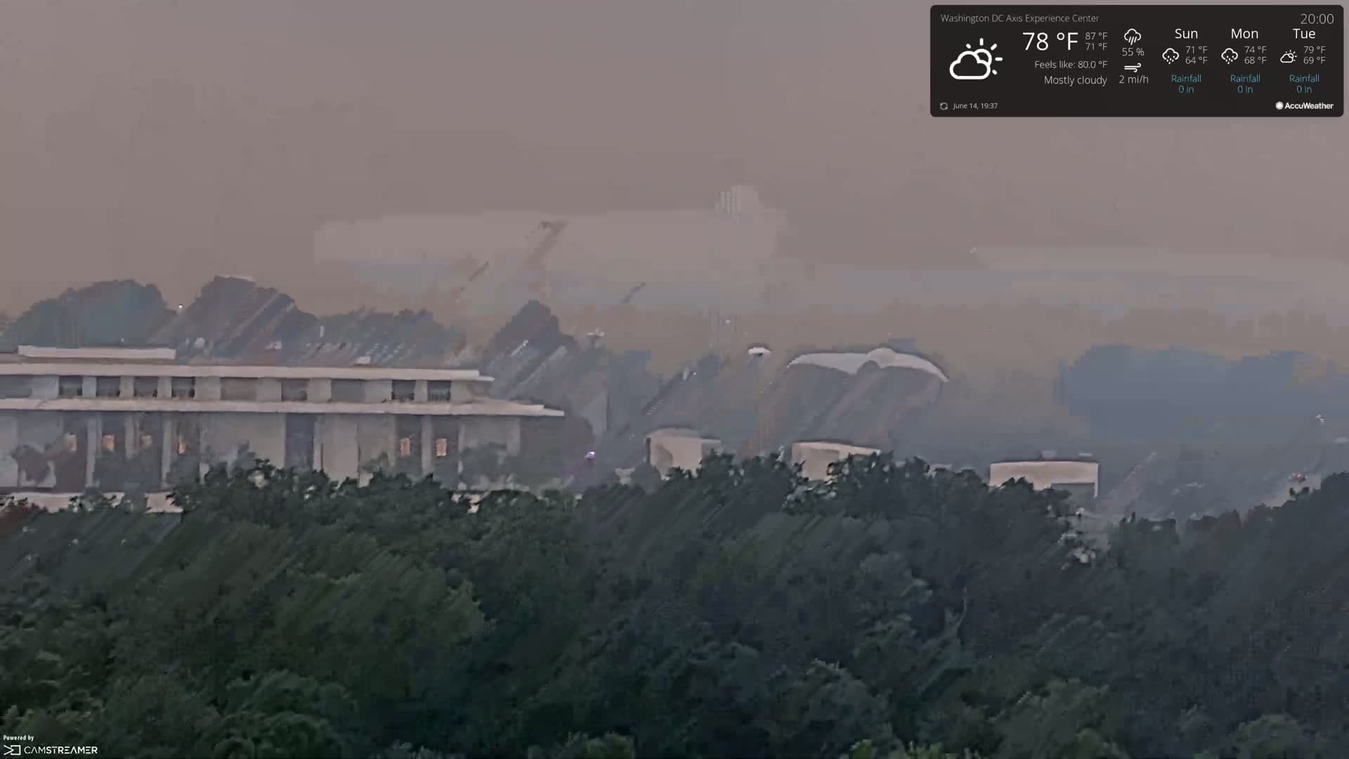 Washington D.C Skyline Live Cam - Washington, Disctrict of Columbia, USA