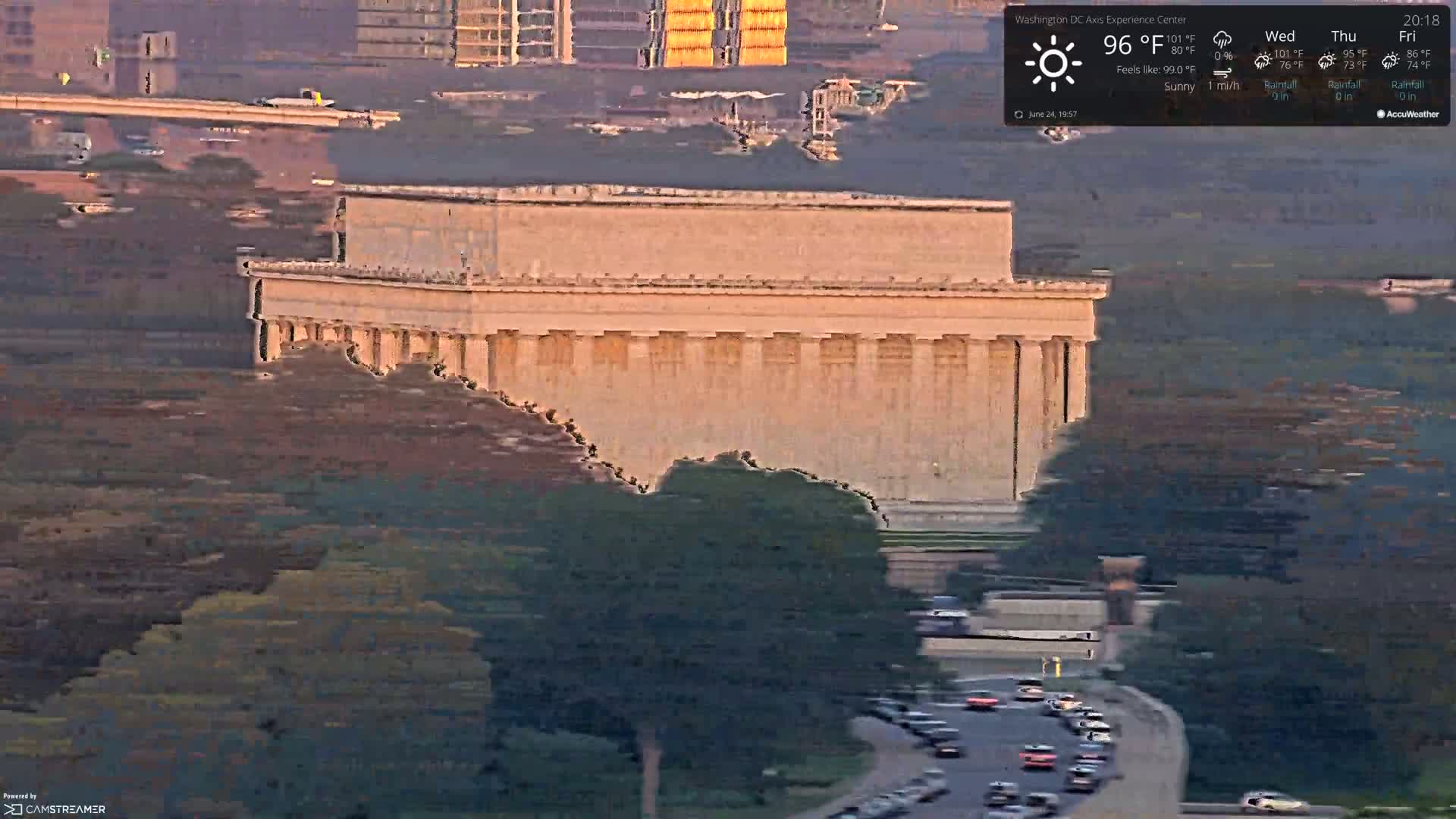 Washington D.C Skyline Live Cam - Washington, Disctrict of Columbia, USA