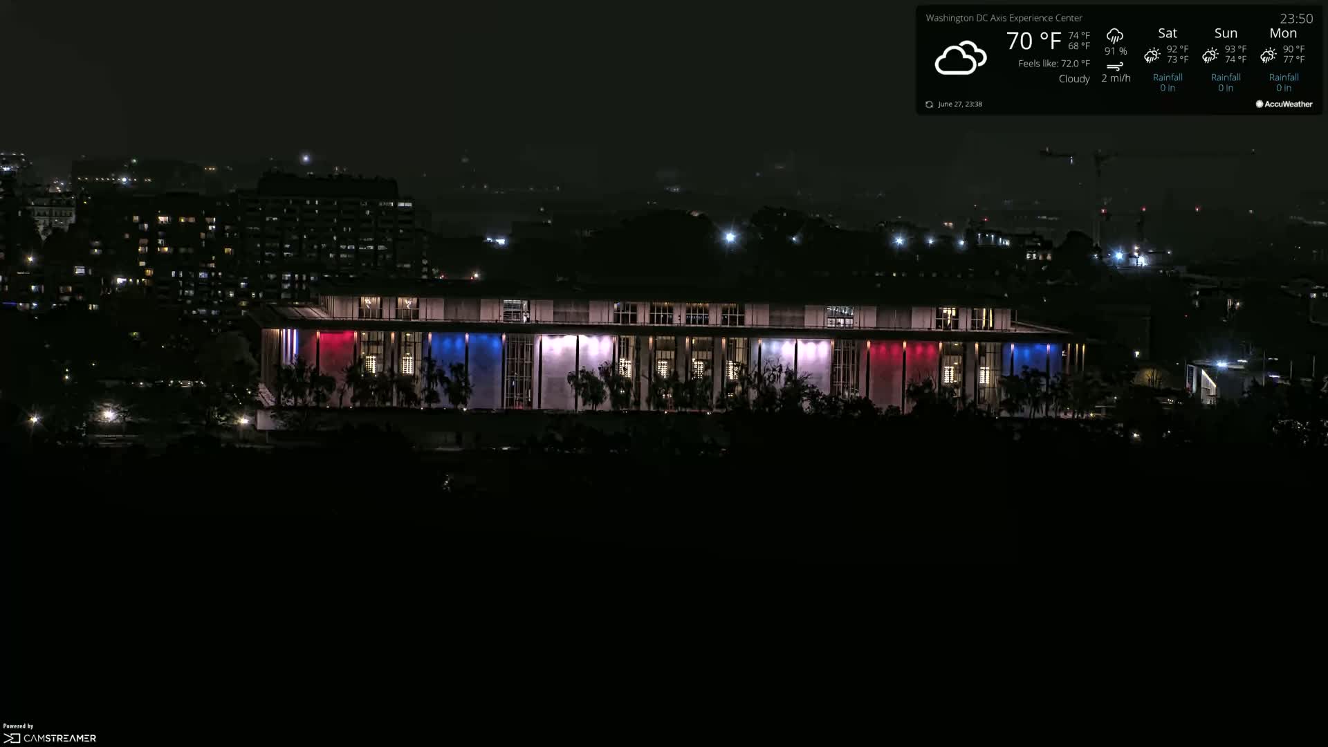 Washington D.C Skyline Live Cam - Washington, Disctrict of Columbia, USA