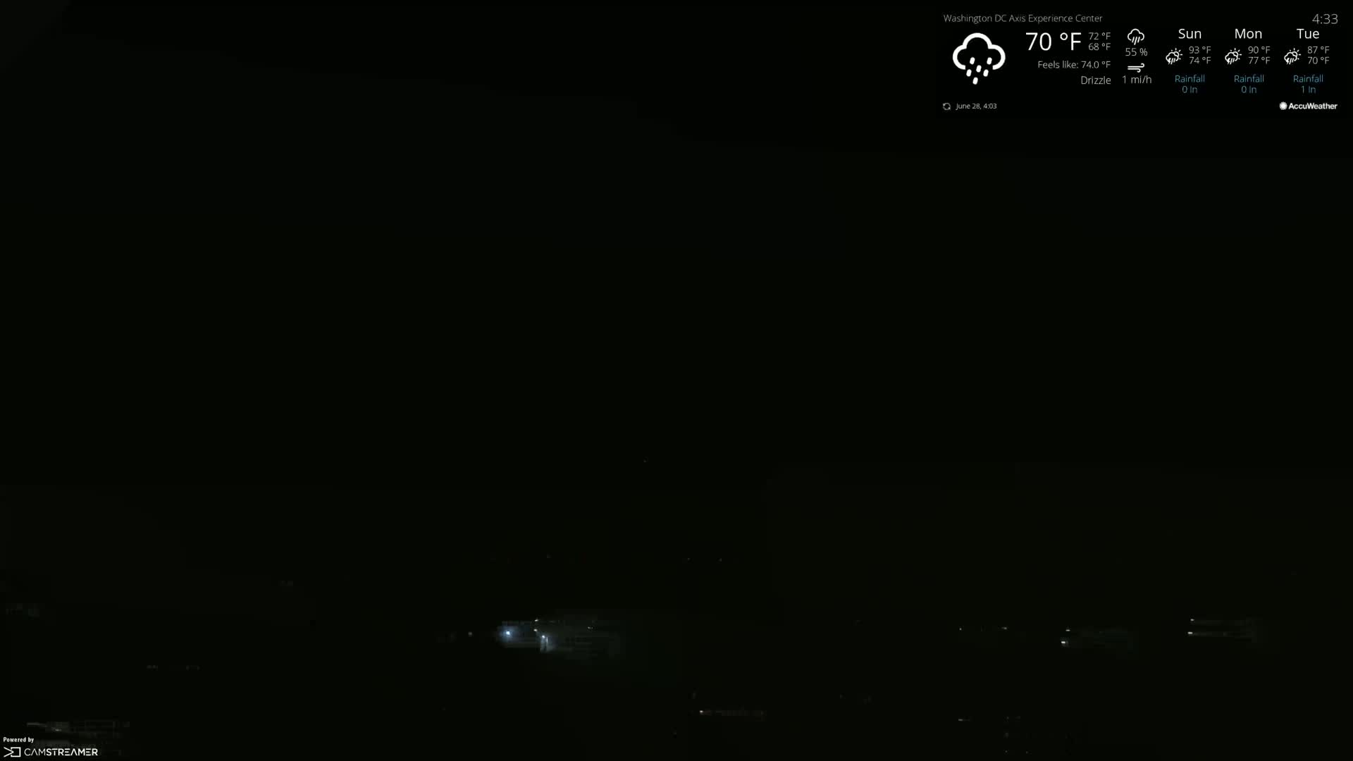 Washington D.C Skyline Live Cam - Washington, Disctrict of Columbia, USA