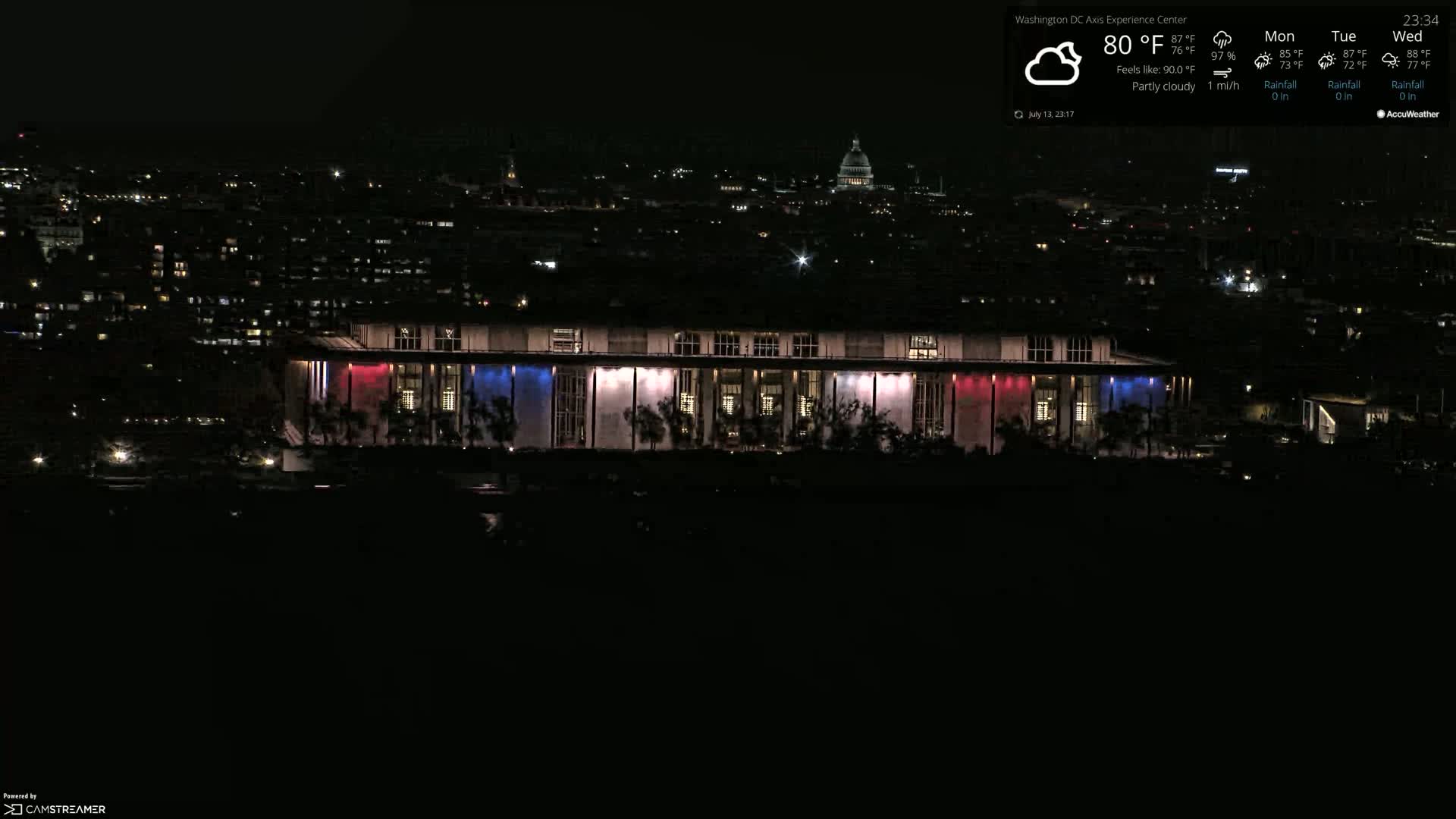 Washington D.C Skyline Live Cam - Washington, Disctrict of Columbia, USA