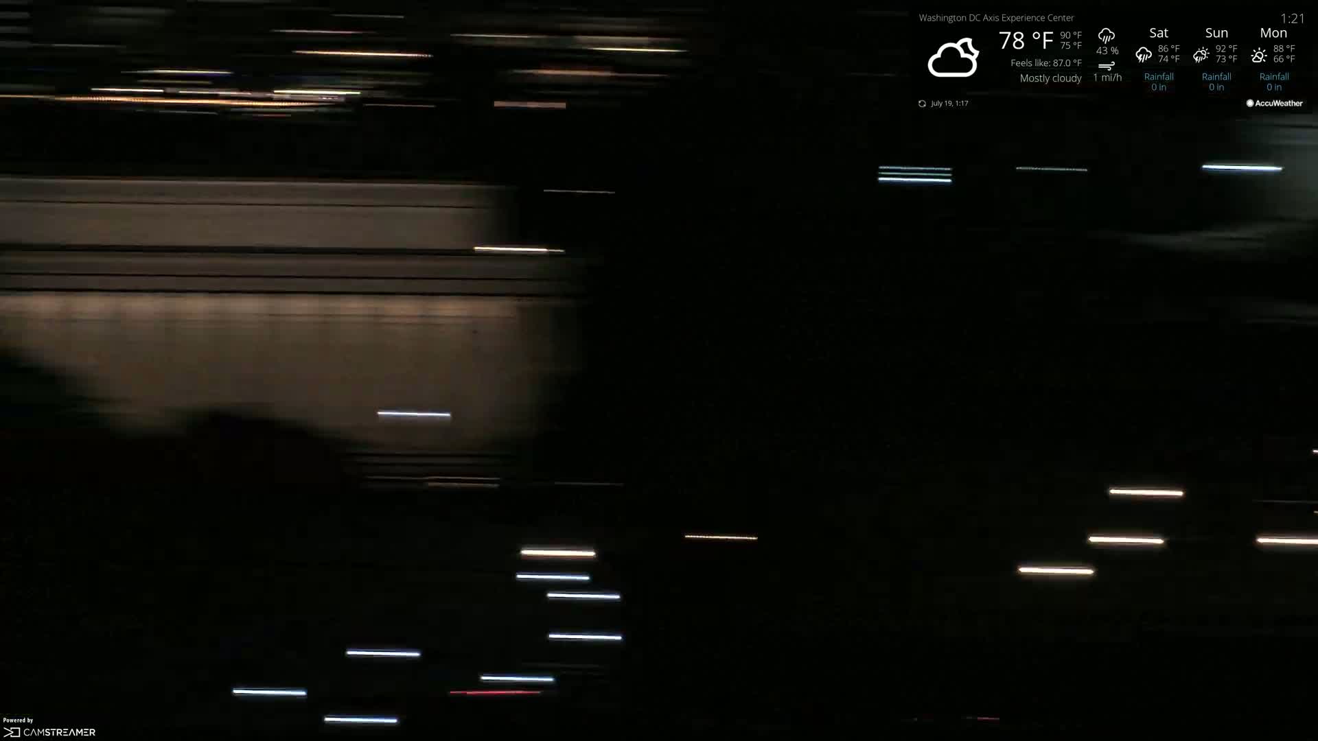 Washington D.C Skyline Live Cam - Washington, Disctrict of Columbia, USA