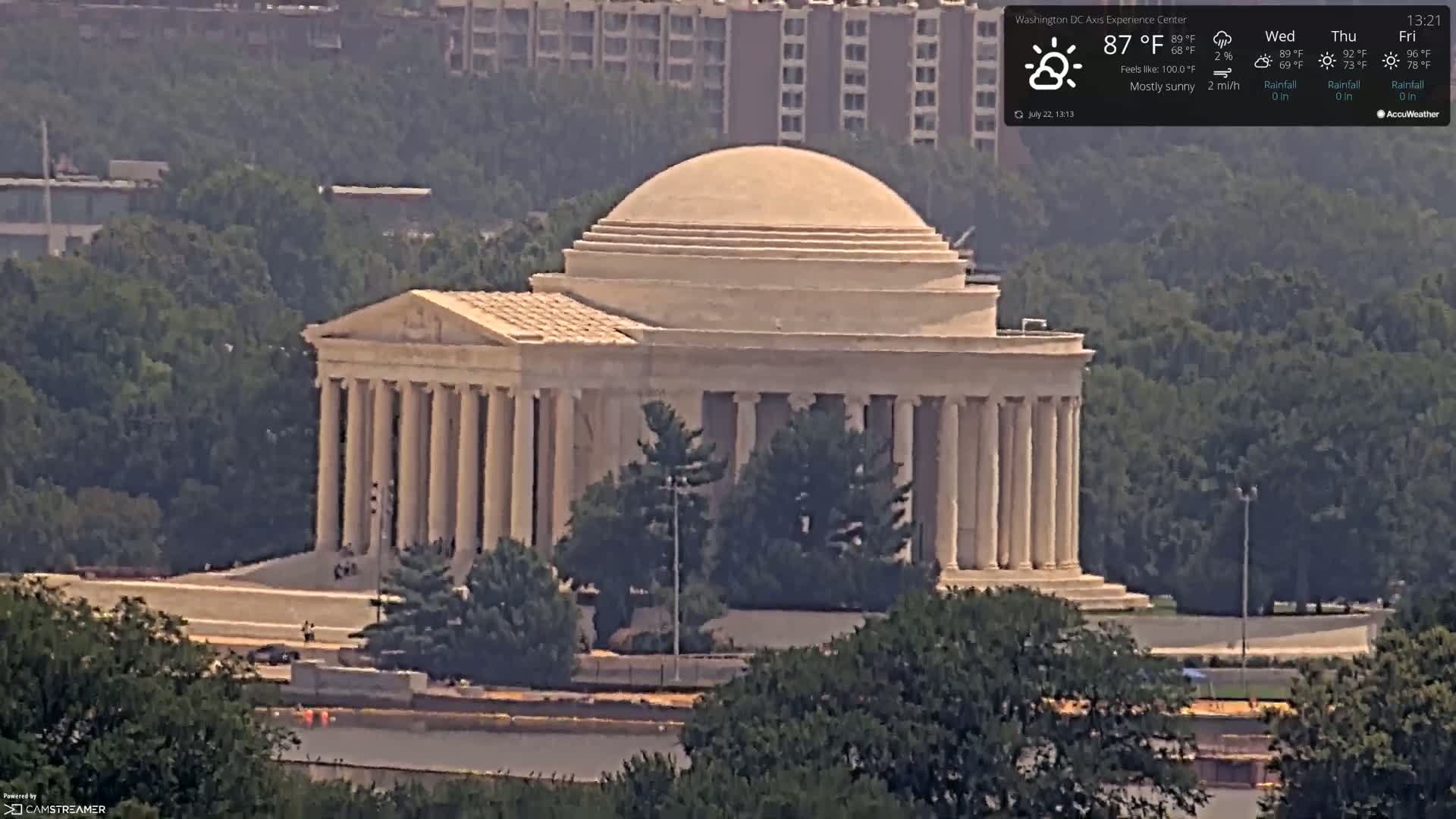 Washington D.C Skyline Live Cam - Washington, Disctrict of Columbia, USA