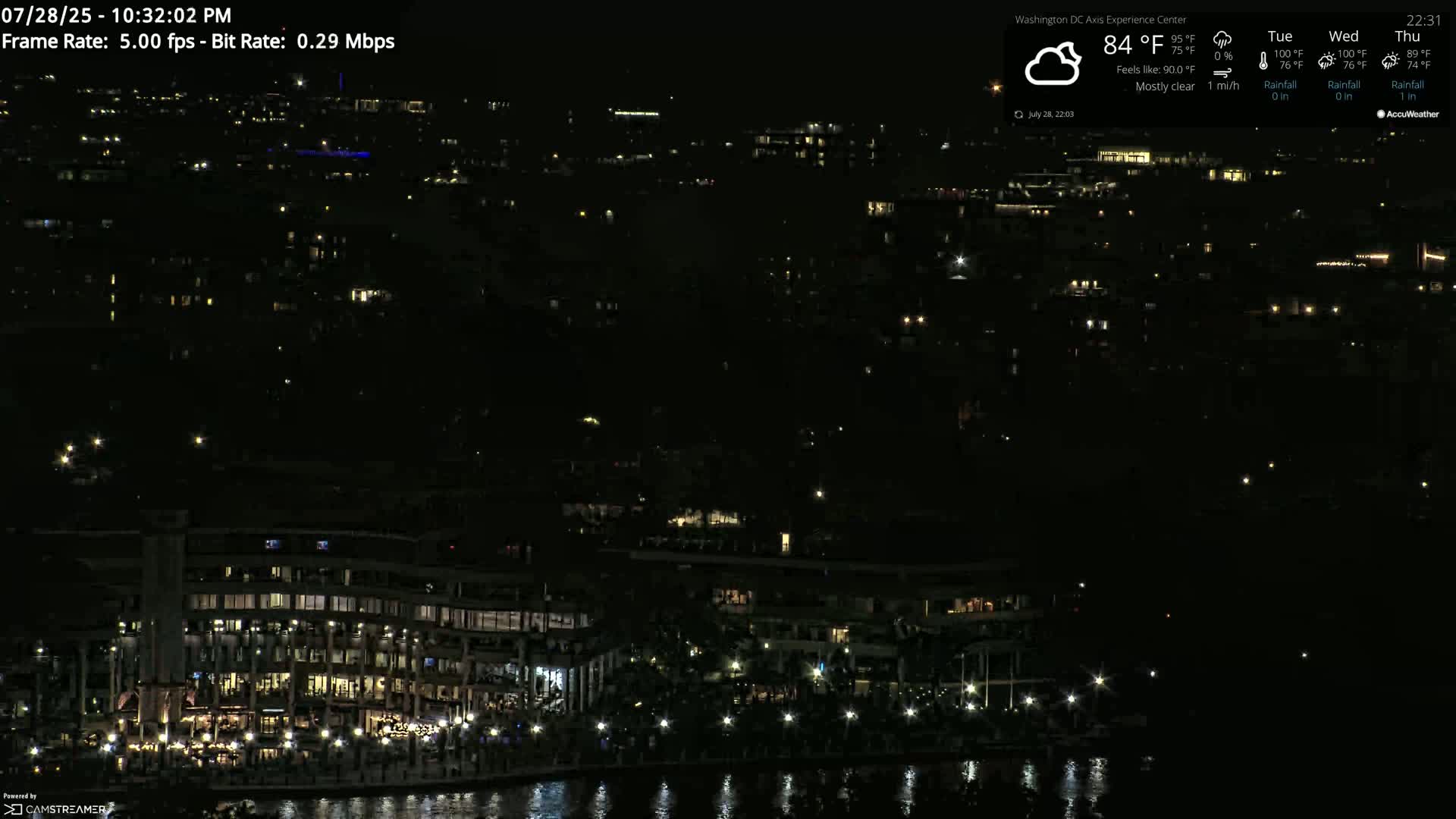 Washington D.C Skyline Live Cam - Washington, Disctrict of Columbia, USA