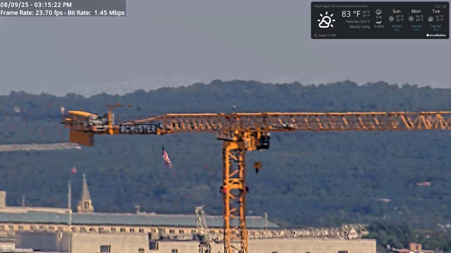 Washington D.C Skyline Live Cam - Washington, Disctrict of Columbia, USA