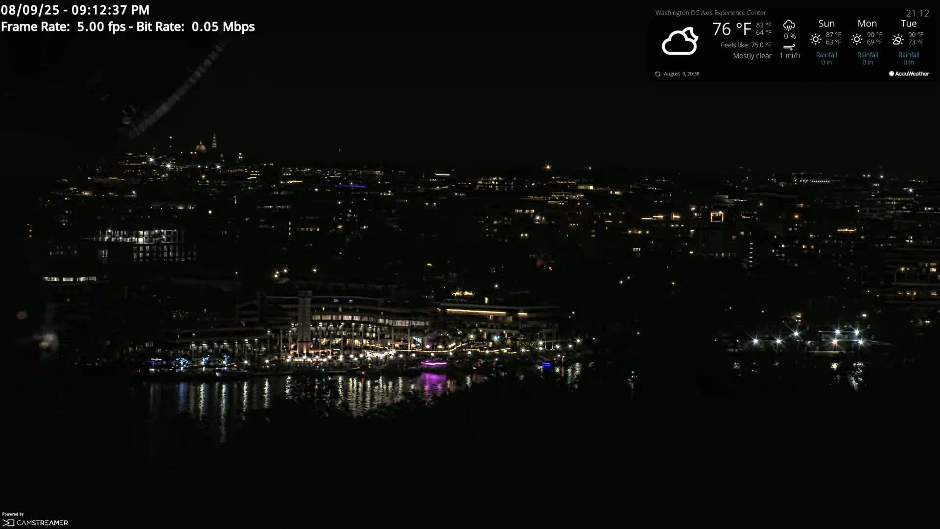 Washington D.C Skyline Live Cam - Washington, Disctrict of Columbia, USA