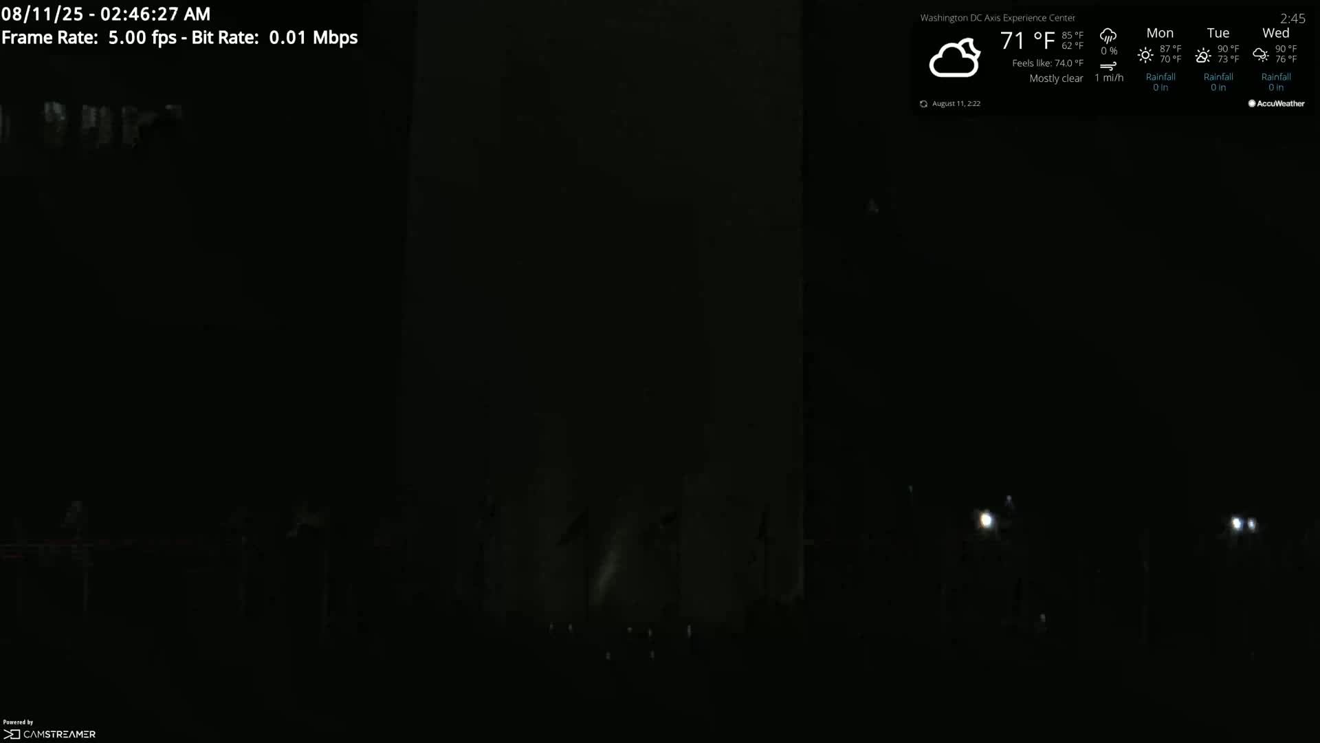 Washington D.C Skyline Live Cam - Washington, Disctrict of Columbia, USA
