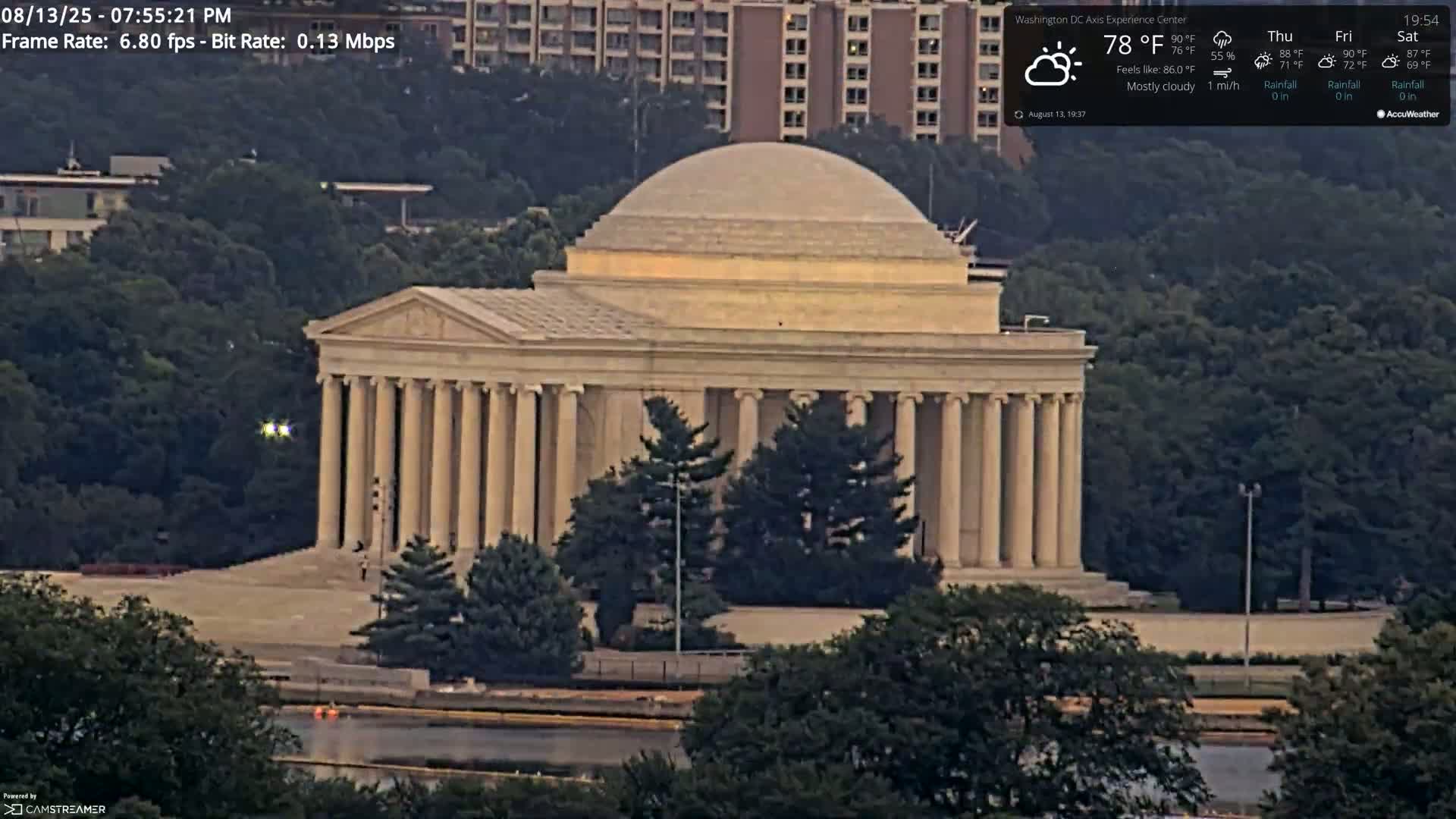 Washington D.C Skyline Live Cam - Washington, Disctrict of Columbia, USA
