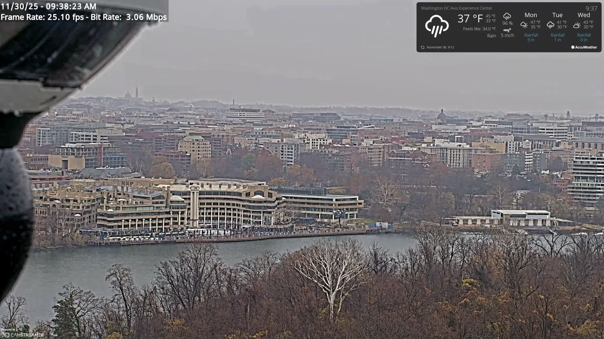 Washington D.C Skyline Live Cam - Washington, Disctrict of Columbia, USA
