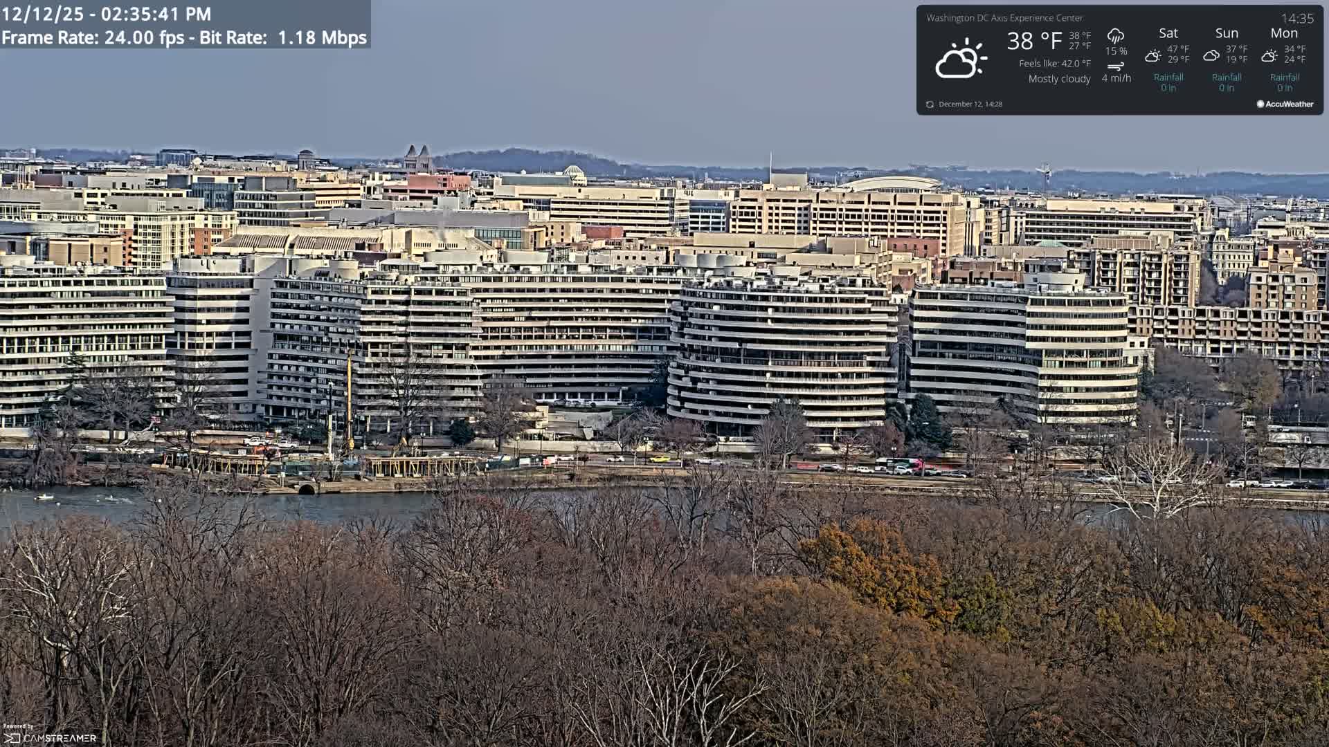 Washington D.C Skyline Live Cam - Washington, Disctrict of Columbia, USA