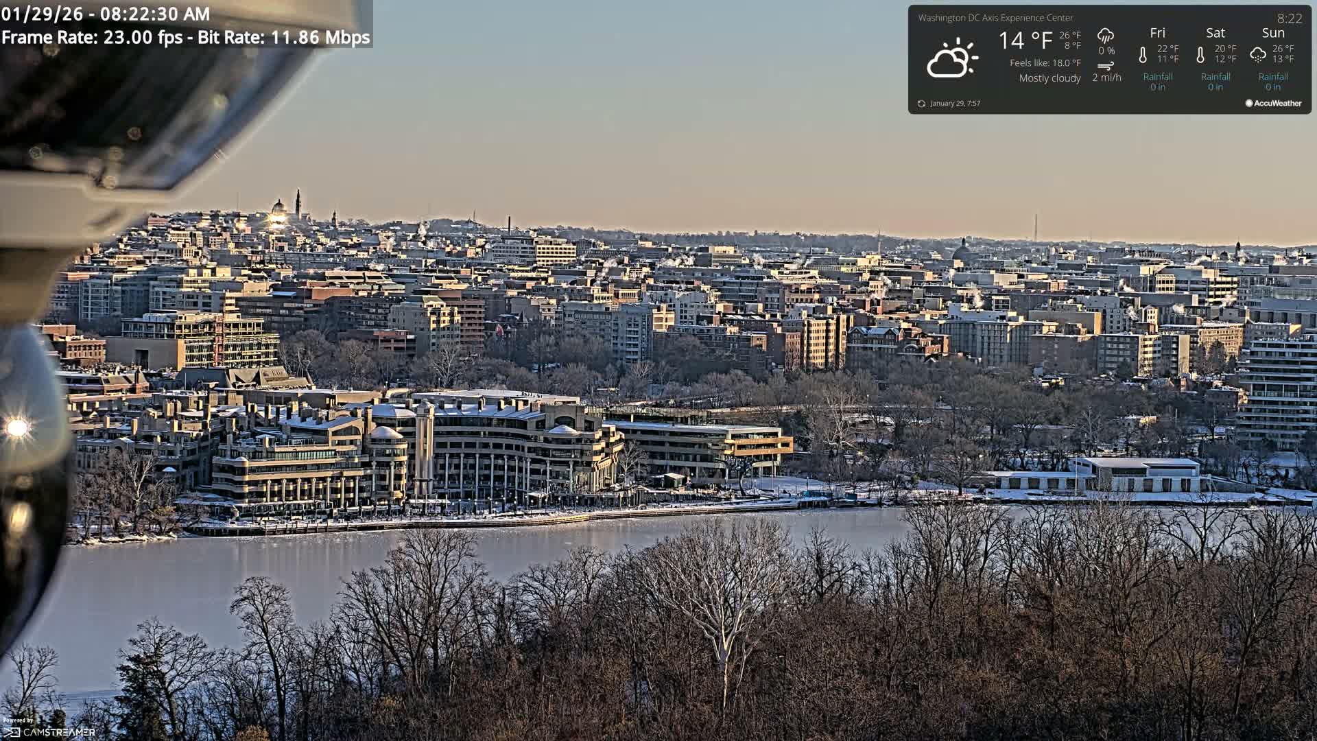 Washington D.C Skyline Live Cam - Washington, Disctrict of Columbia, USA