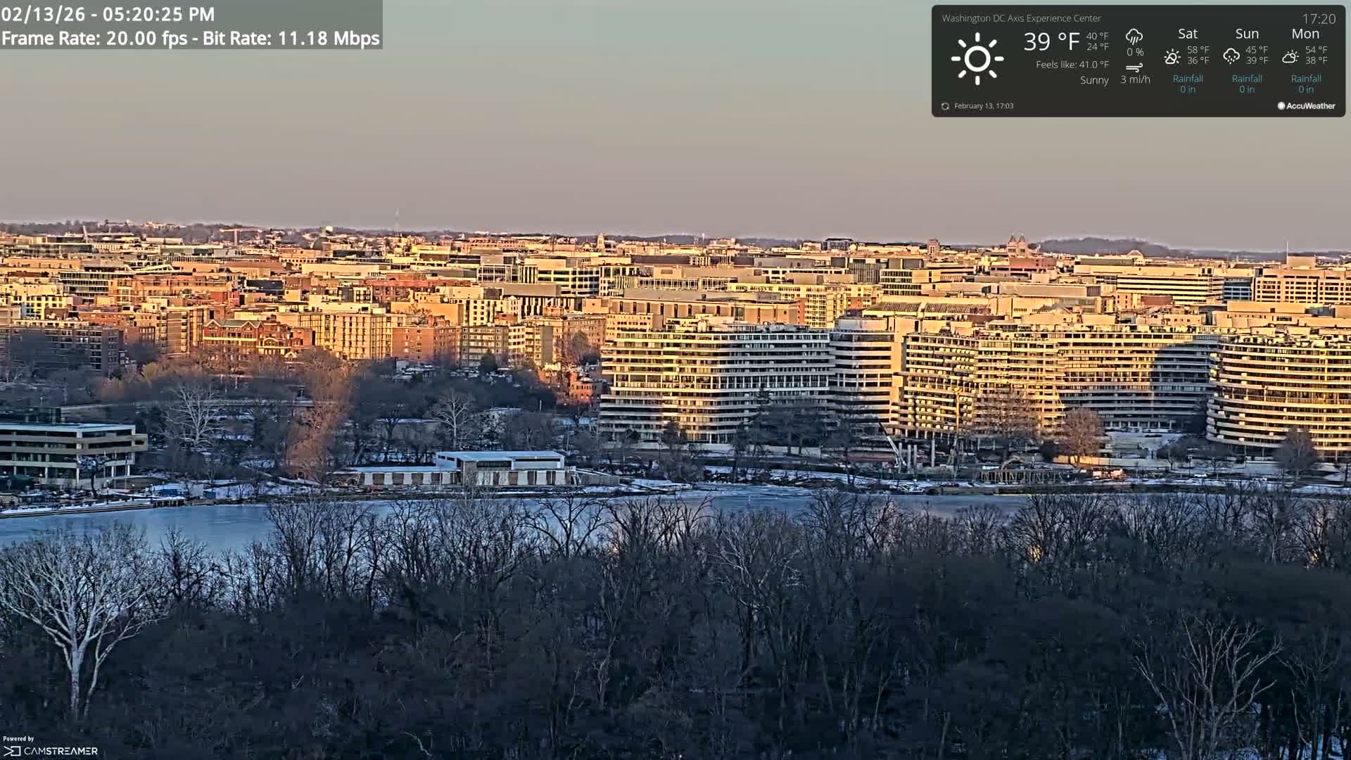 Washington D.C Skyline Live Cam - Washington, Disctrict of Columbia, USA