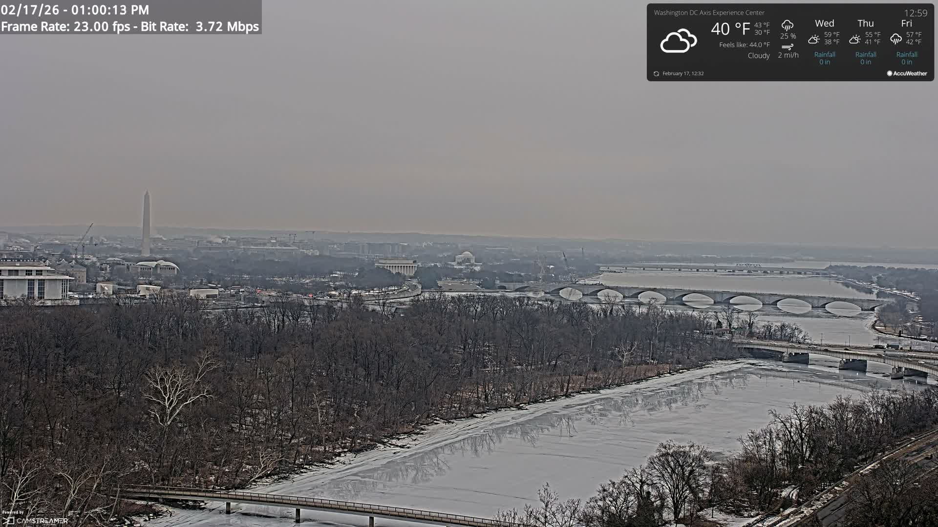 Washington D.C Skyline Live Cam - Washington, Disctrict of Columbia, USA