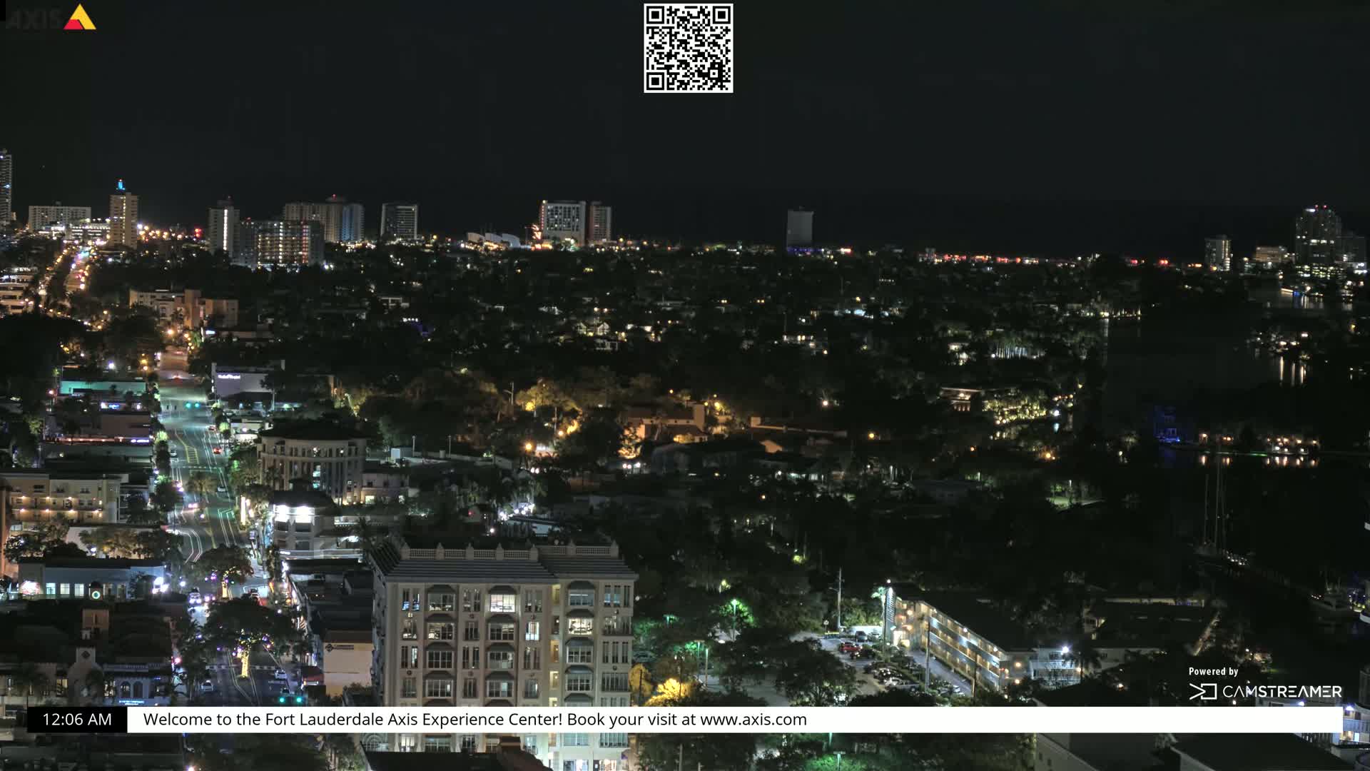 Fort Lauderdale Skyline Live Cam - Fort Lauderdale, Broward, Florida, USA