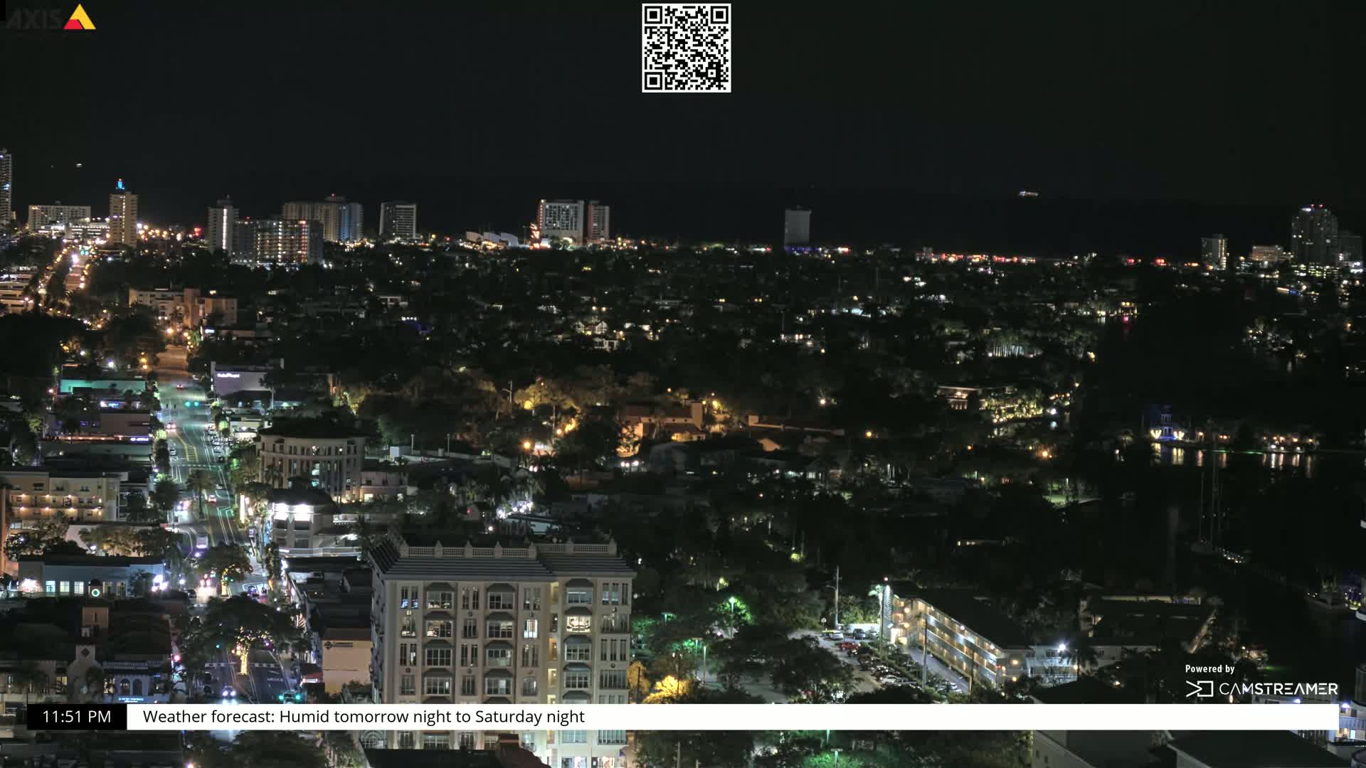 Fort Lauderdale Skyline Live Cam - Fort Lauderdale, Broward, Florida, USA