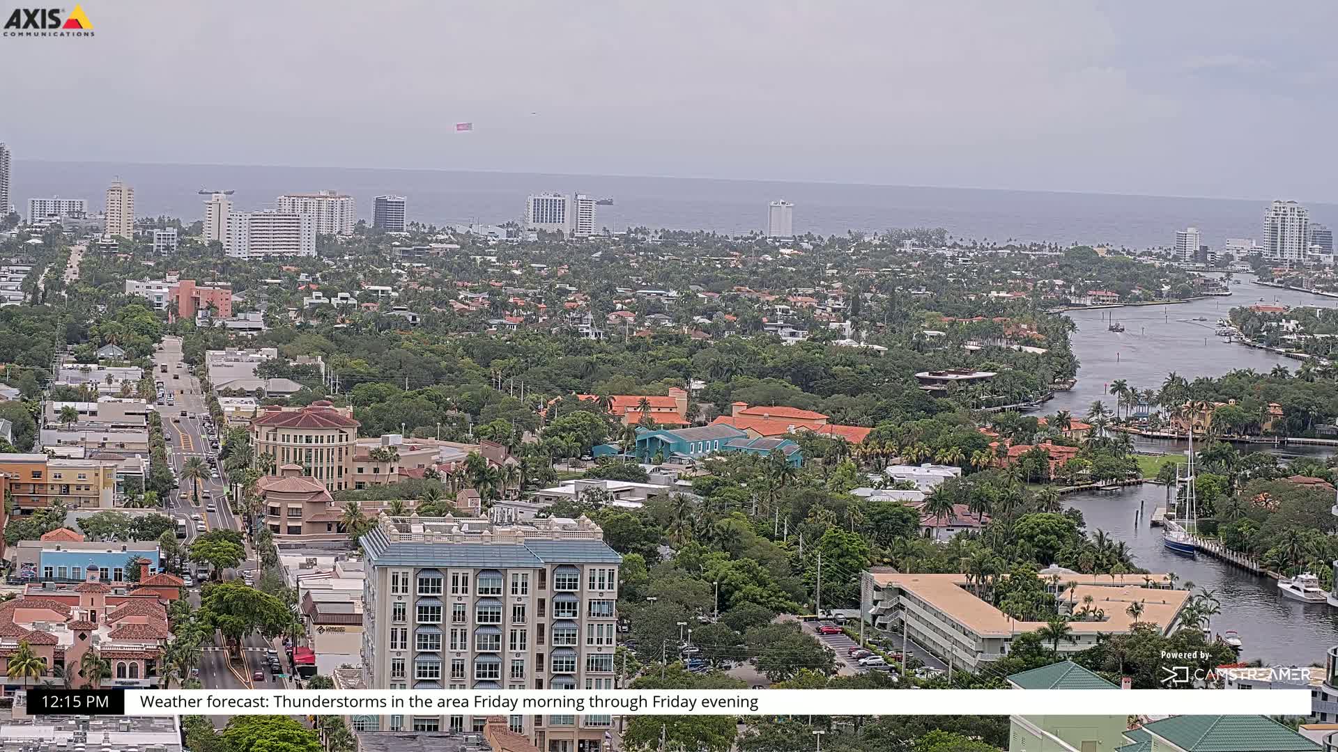 Fort Lauderdale Skyline Live Cam - Fort Lauderdale, Broward, Florida, USA
