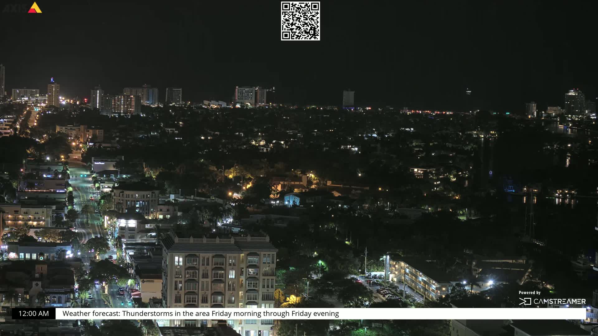Fort Lauderdale Skyline Live Cam - Fort Lauderdale, Broward, Florida, USA