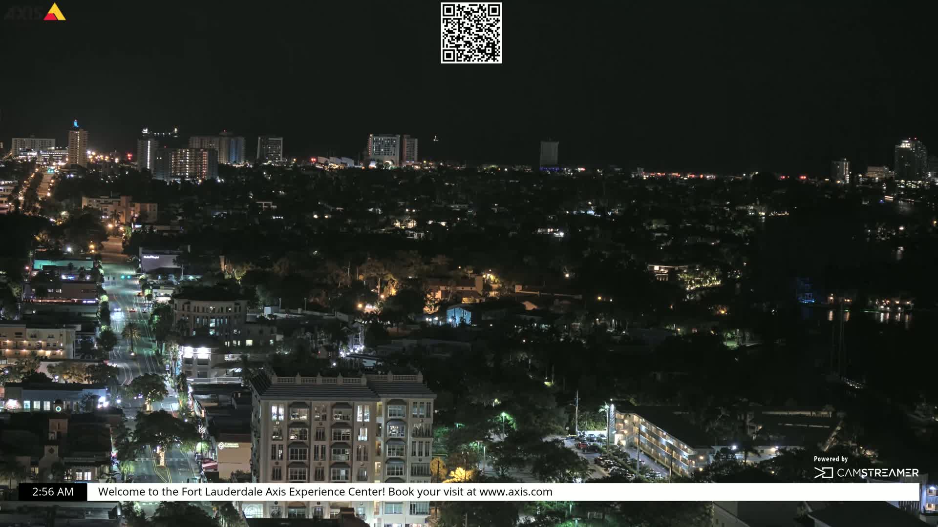 Fort Lauderdale Skyline Live Cam - Fort Lauderdale, Broward, Florida, USA