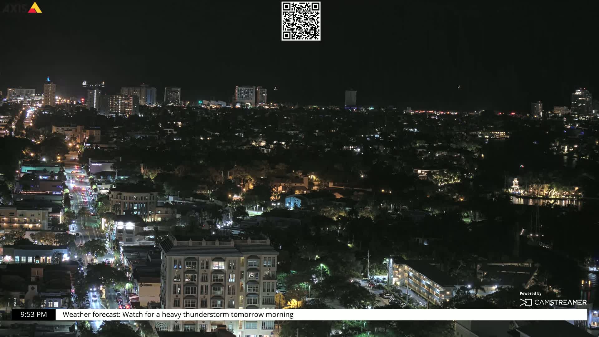 Fort Lauderdale Skyline Live Cam - Fort Lauderdale, Broward, Florida, USA