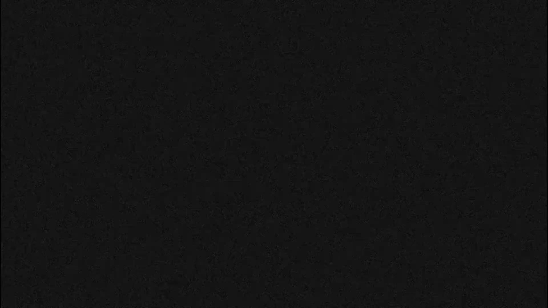The image displays a solid black field with a very subtle, faint textured pattern.