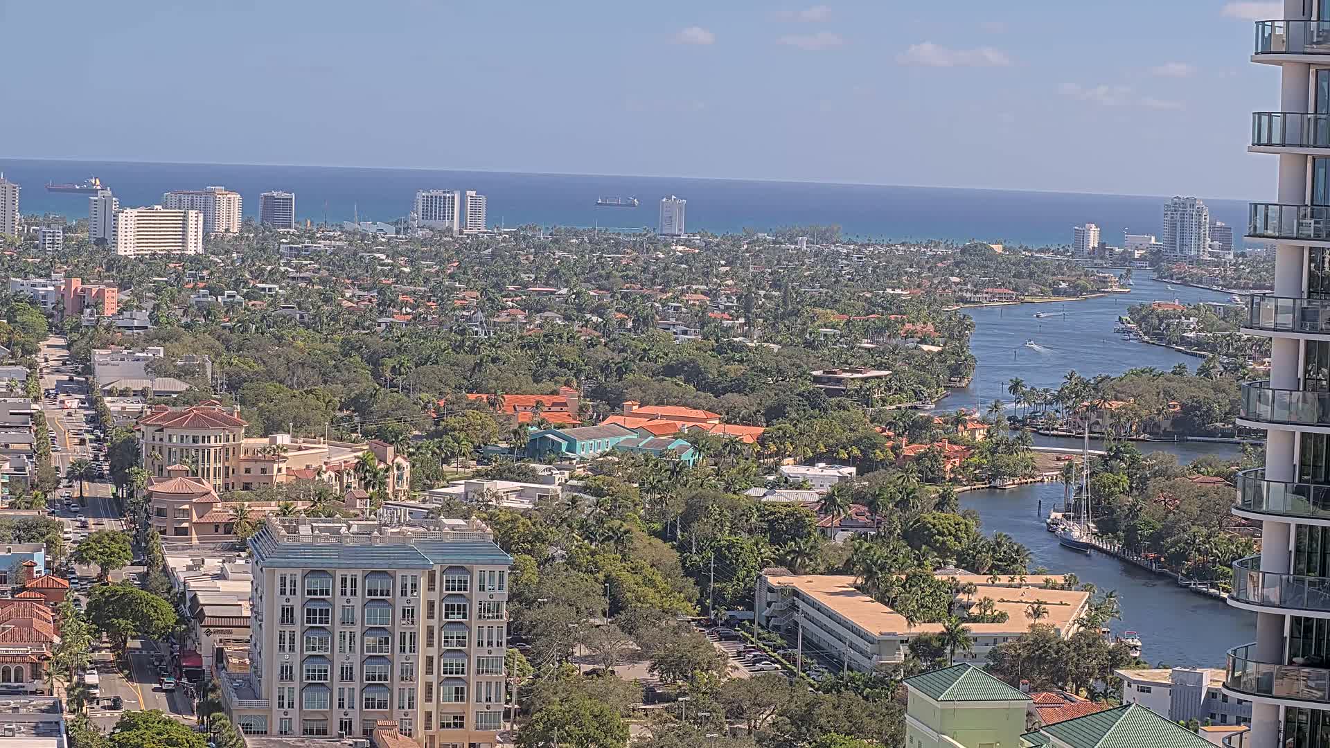 Fort Lauderdale Skyline Live Cam - Fort Lauderdale, Broward, Florida, USA