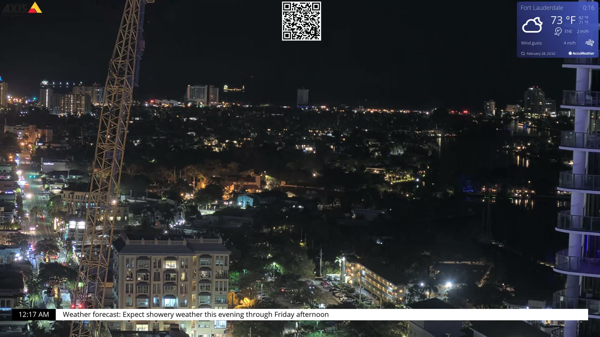 Fort Lauderdale Skyline Live Cam - Fort Lauderdale, Broward, Florida, USA