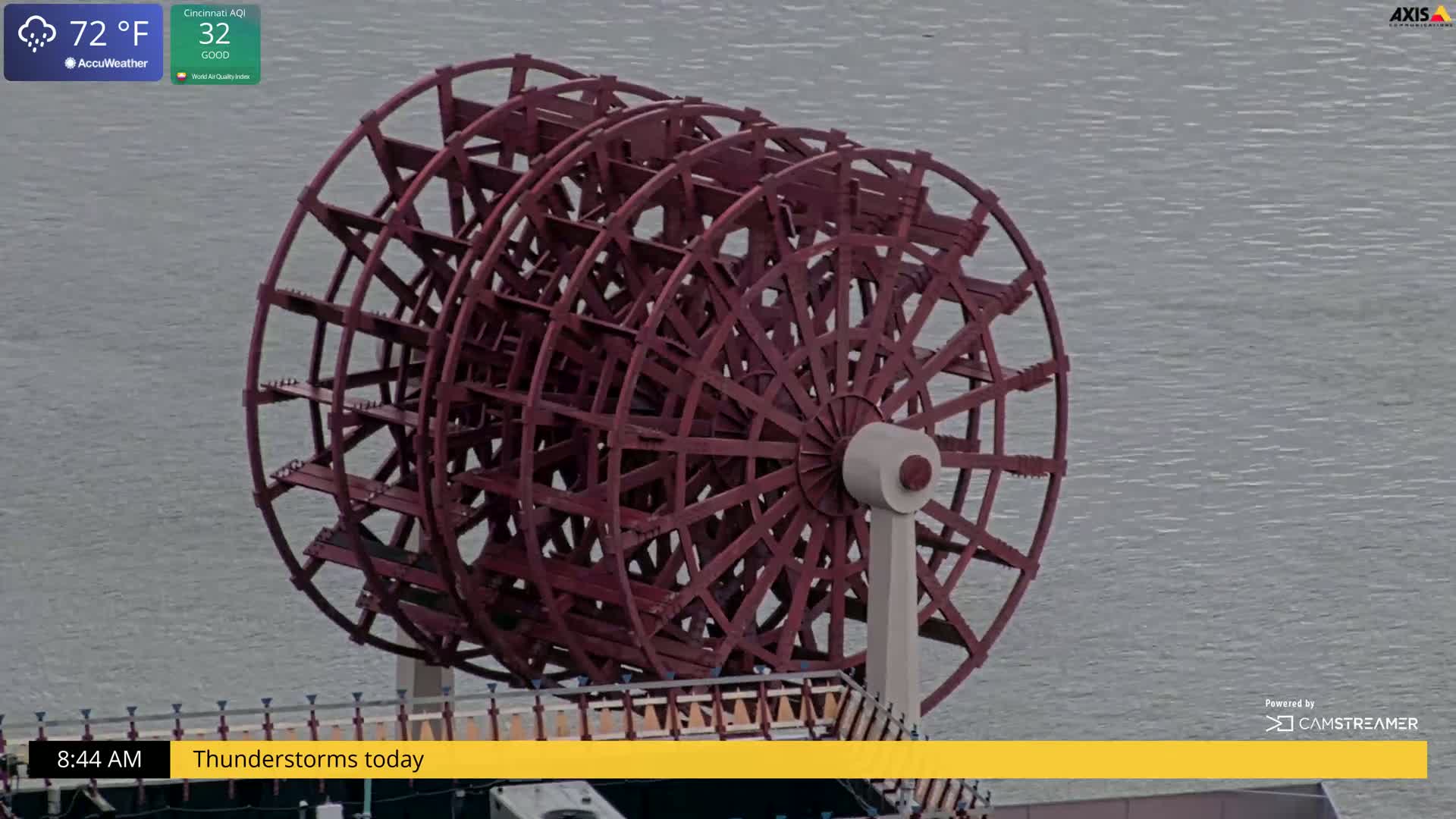 Cincinnati Skyline Live Cam - Cincinnati, Hamilton, Ohio, USA