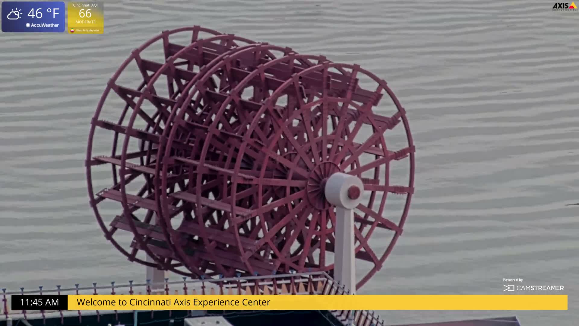 Cincinnati Skyline Live Cam - Cincinnati, Hamilton, Ohio, USA