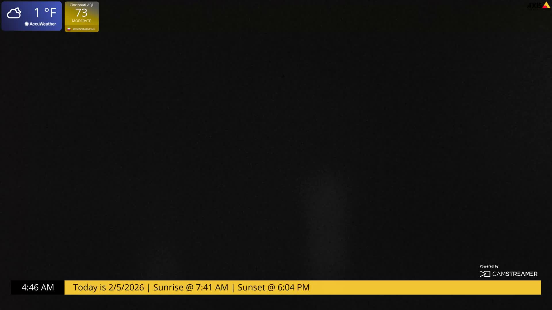 Cincinnati Skyline Live Cam - Cincinnati, Hamilton, Ohio, USA