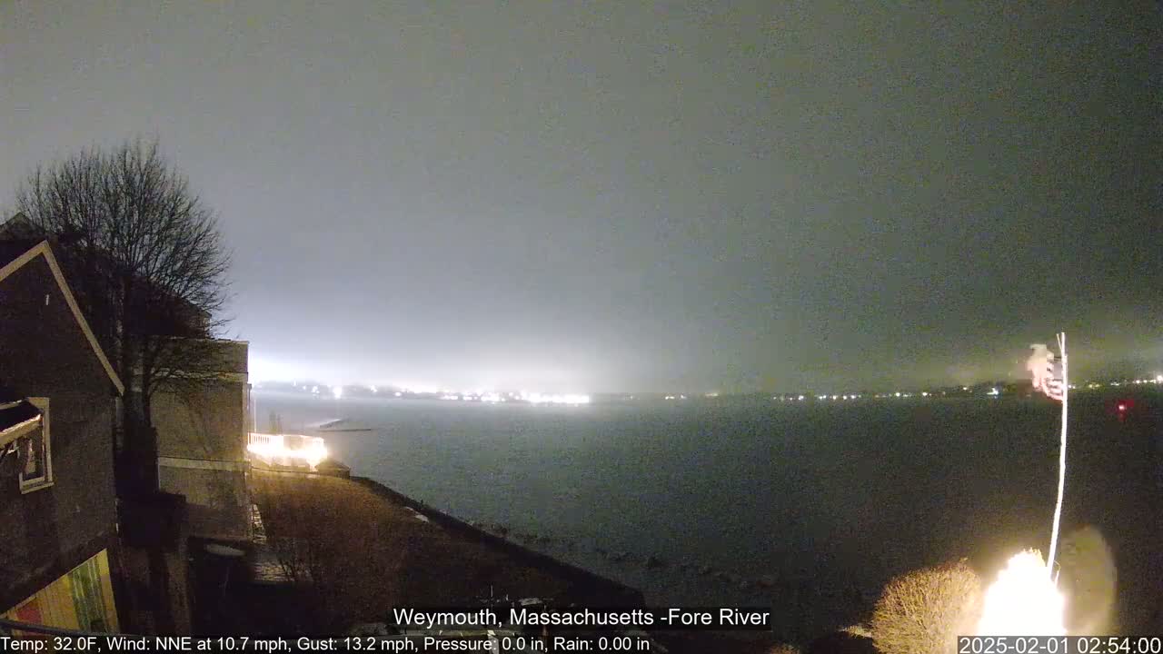 Fore River Live Cam- Weymouth, Massachusetts, USA