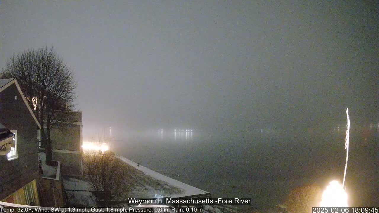Fore River Live Cam- Weymouth, Massachusetts, USA