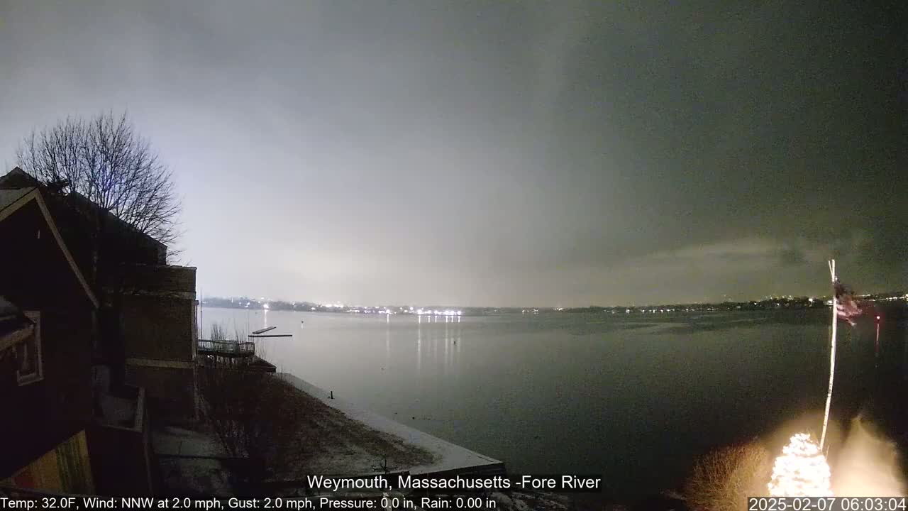 Fore River Live Cam- Weymouth, Massachusetts, USA