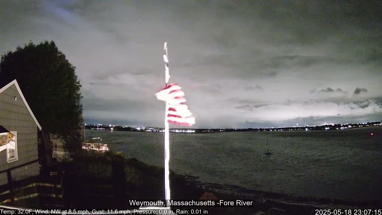 Fore River Live Cam- Weymouth, Massachusetts, USA