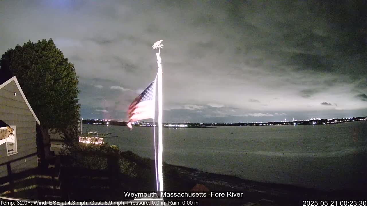 Fore River Live Cam- Weymouth, Massachusetts, USA