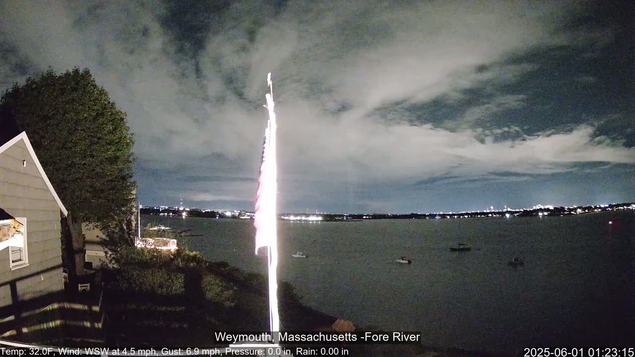 Fore River Live Cam- Weymouth, Massachusetts, USA