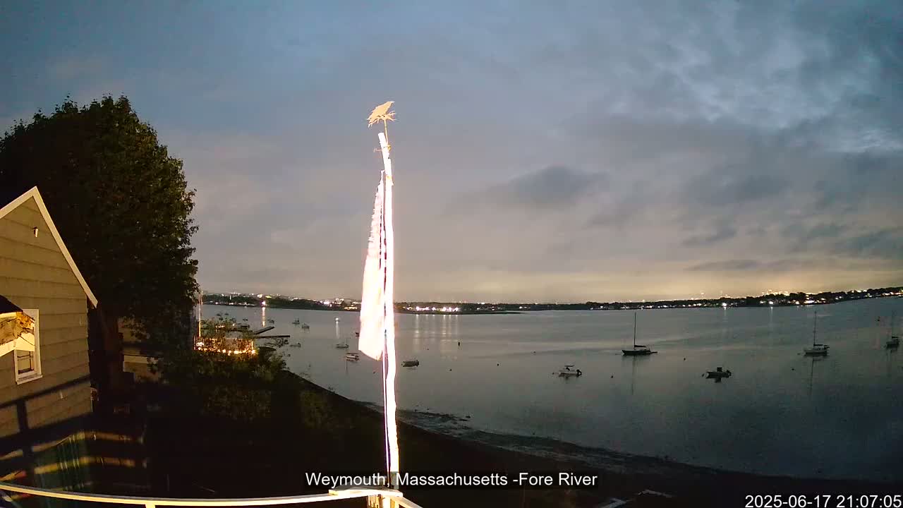 Fore River Live Cam- Weymouth, Massachusetts, USA